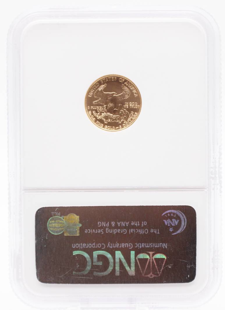 2006 NGC MS70 $5 Gold American Eagle